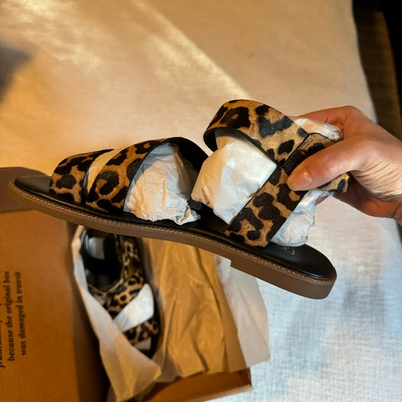 Franco Sarto Kamden Sandal in Leopard Print - Picture 2 of 4